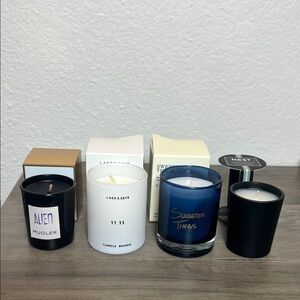 Mugler, Lake & Skye, Better World & Nest Mini Candle Set